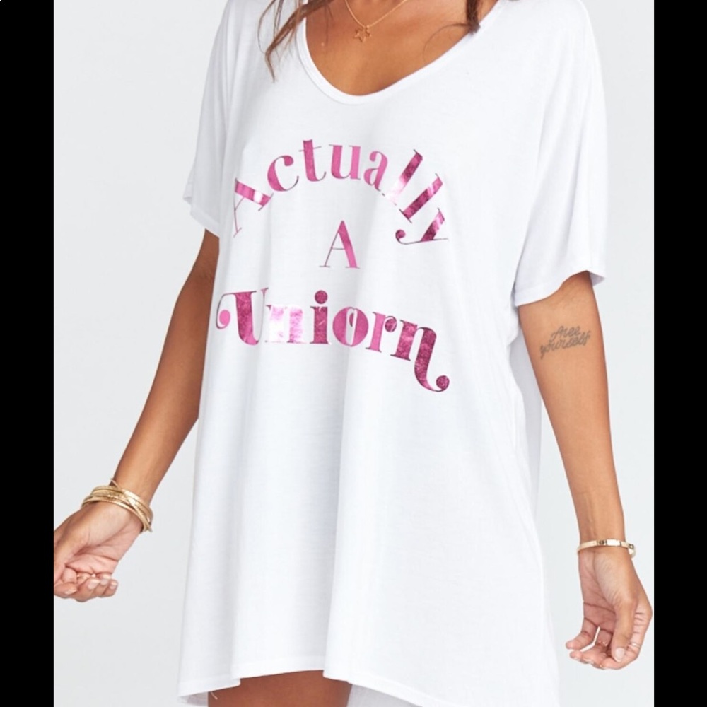 ISO SMYM BENJI UNICORN TEE